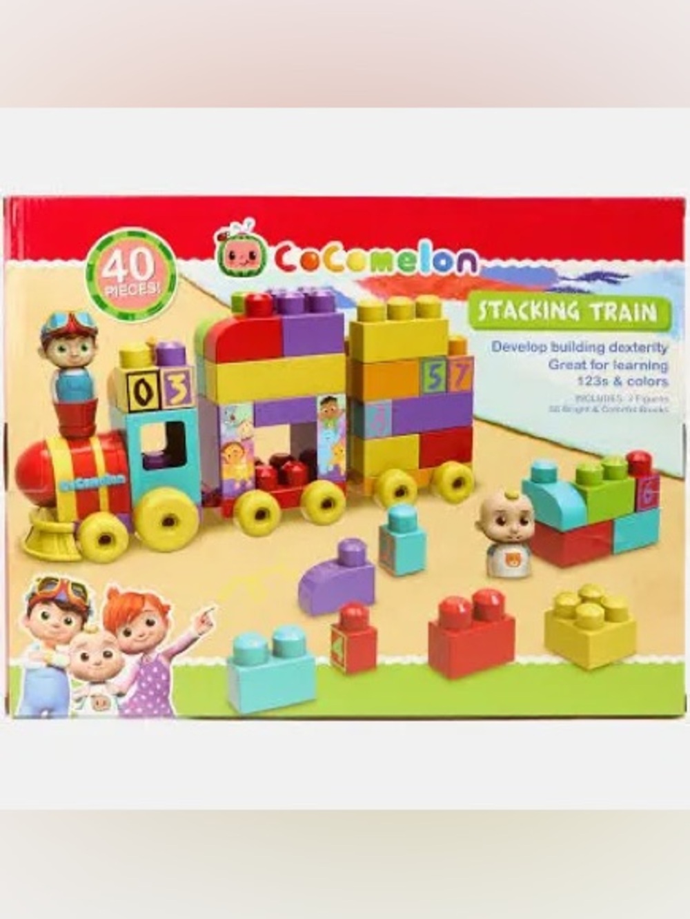 CoComelon Stacking train - Picture 2 of 3